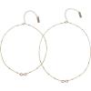 Hallmark Mother’s Day Tear and Share Silver Tone Infinity Pendant Necklaces