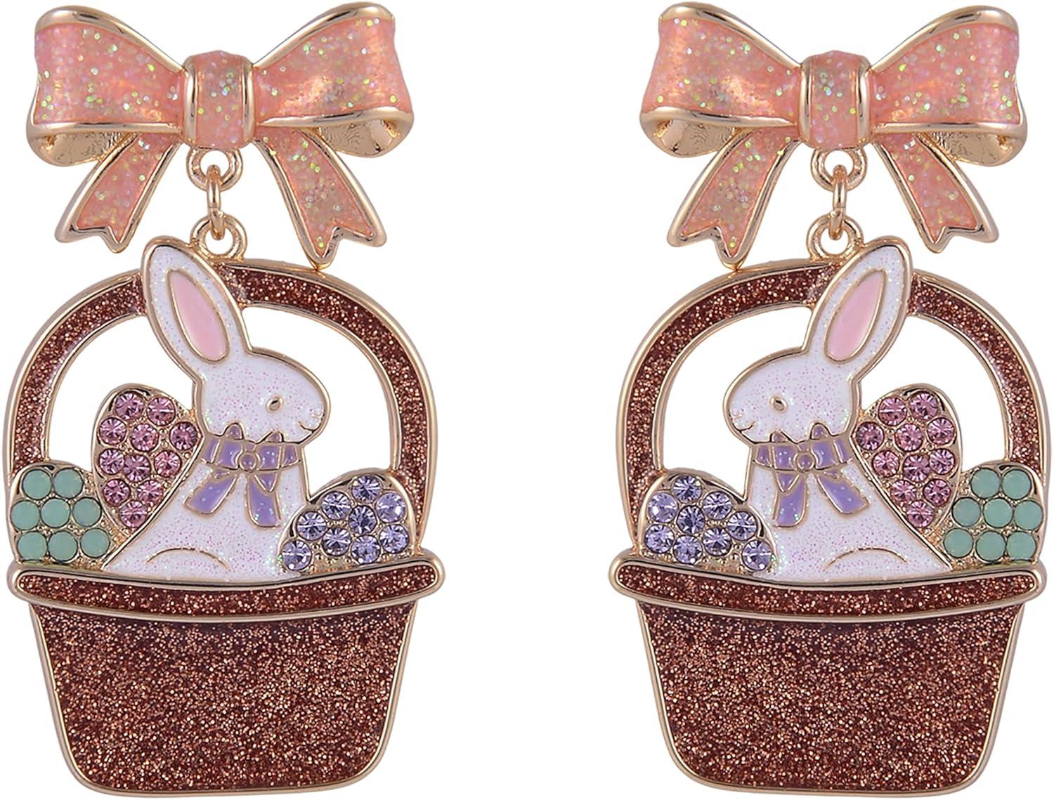 image:imageHallmark Easter Basket and Bunny Earrings