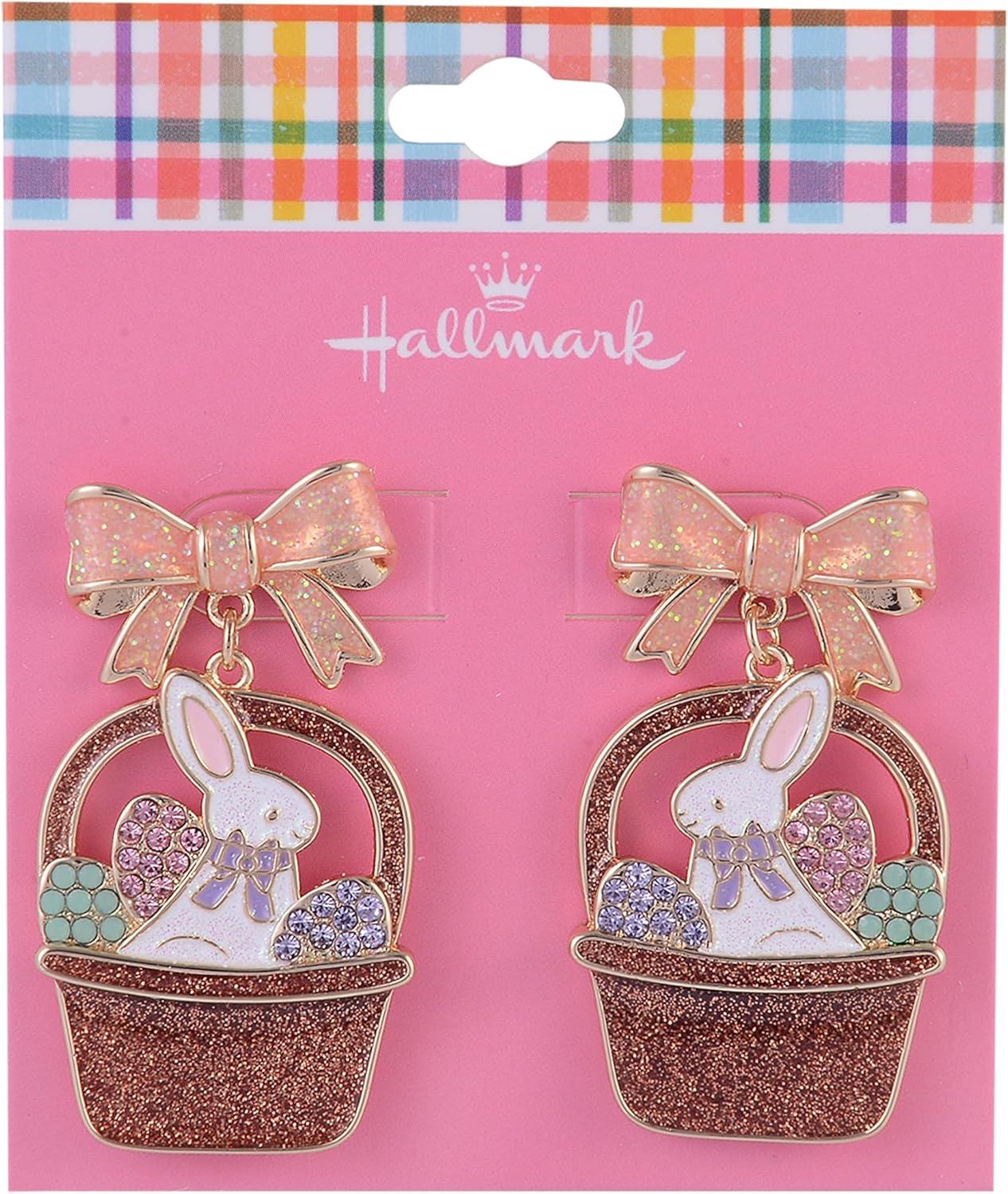 image:imageHallmark Easter Basket and Bunny Earrings