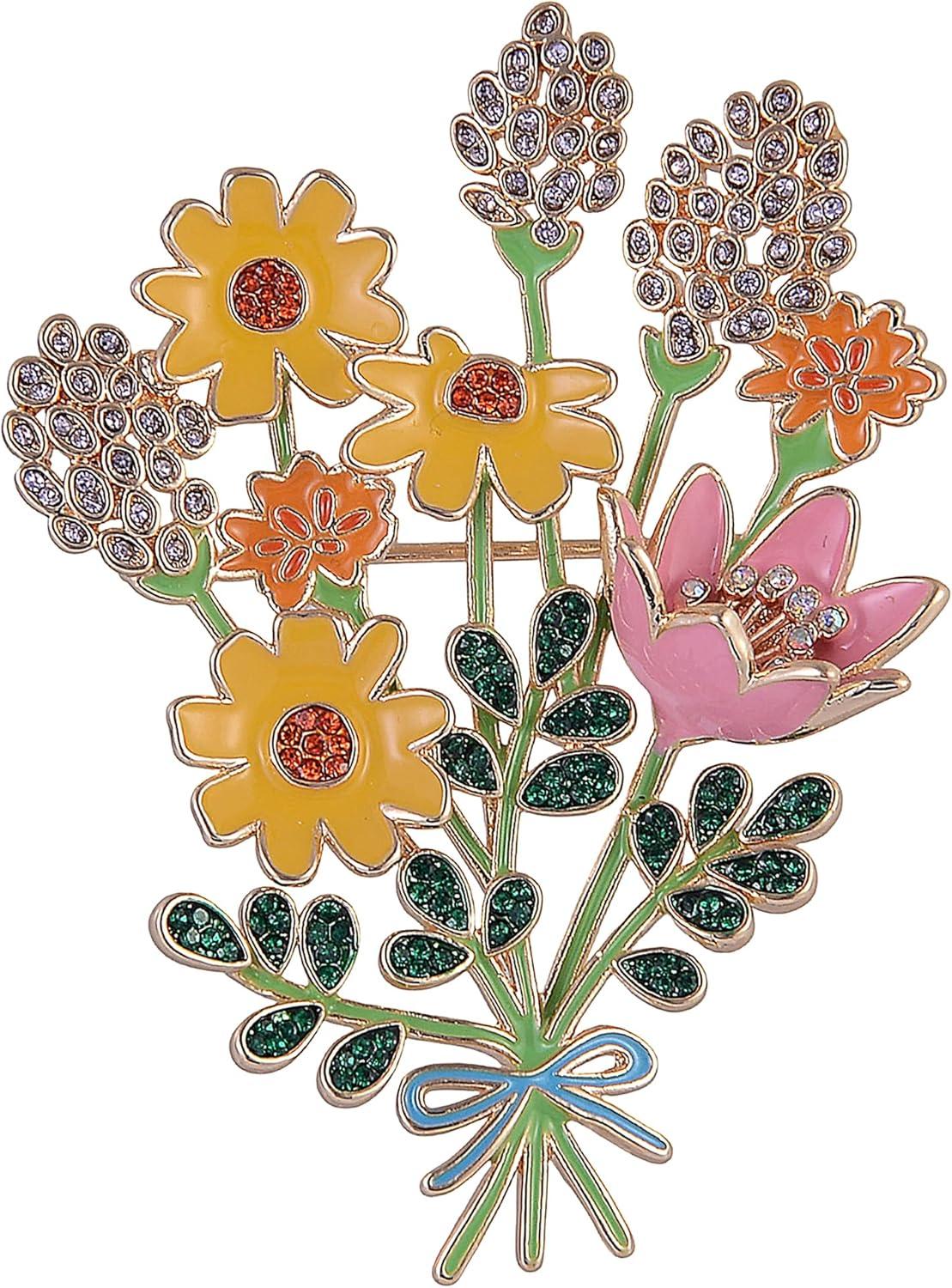 image:imageHallmark Flower Bouquet Pin