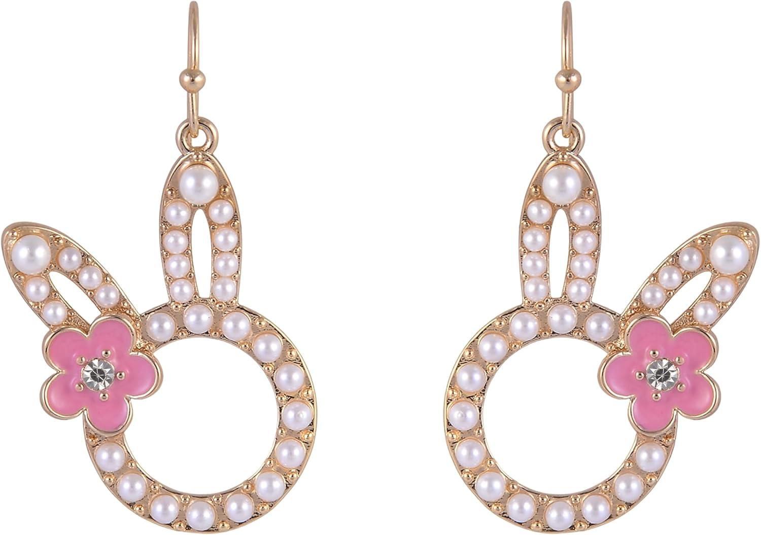 image:imageHallmark Pearl Easter Bunny Earrings