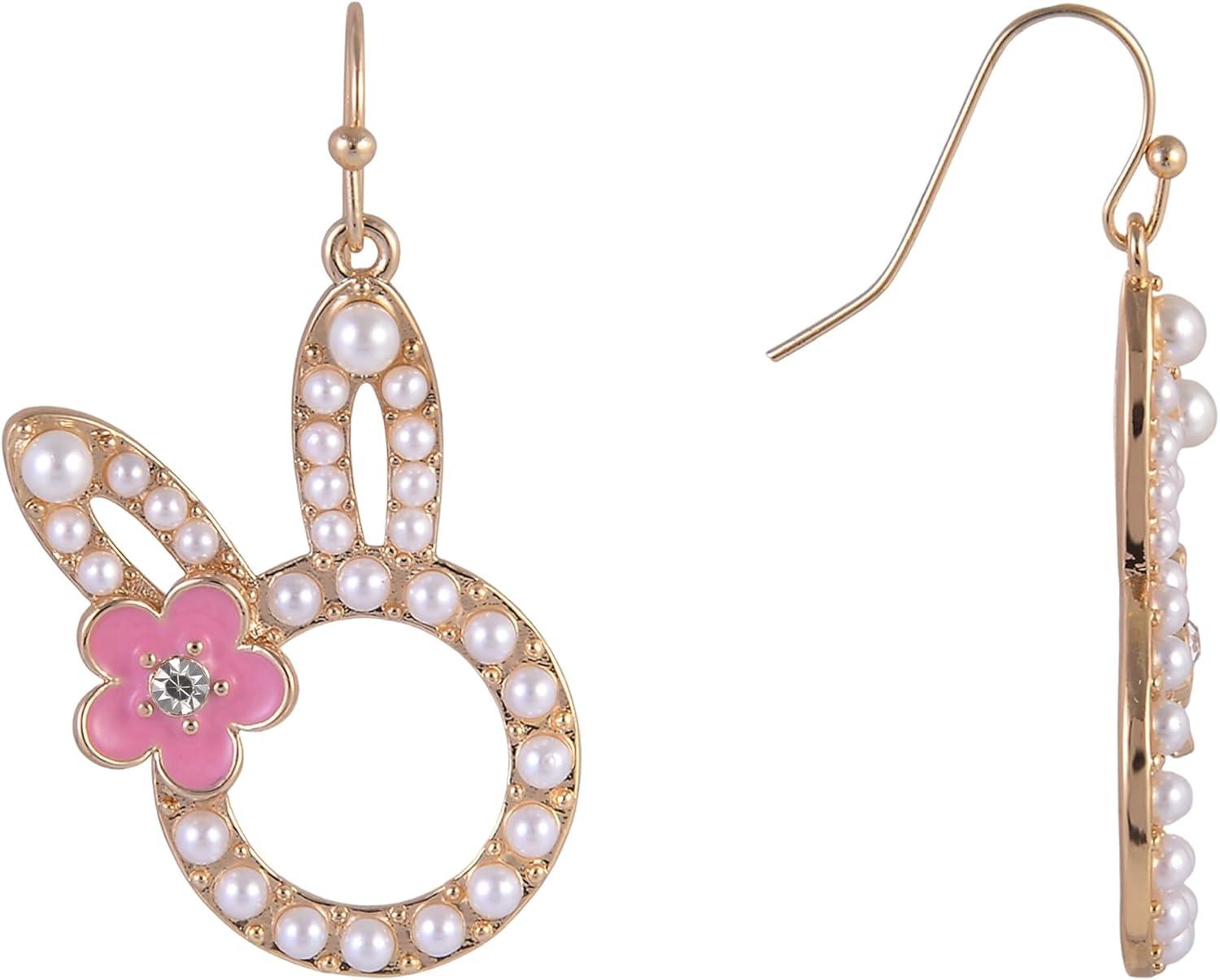image:imageHallmark Pearl Easter Bunny Earrings