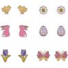 Hallmark 6 pack Easter Theme Stud Earring Set