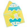 Hallmark Easter Card, My Favorite Peep (Die-Cut Baby Chick in Egg with Removable Mini Card) for Kids, Grandchildren, Friends, Family
