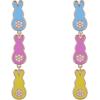 Hallmark Linear Easter Bunny Earrings