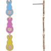 Hallmark Linear Easter Bunny Earrings