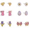 Hallmark 6 pack Easter Theme Stud Earring Set