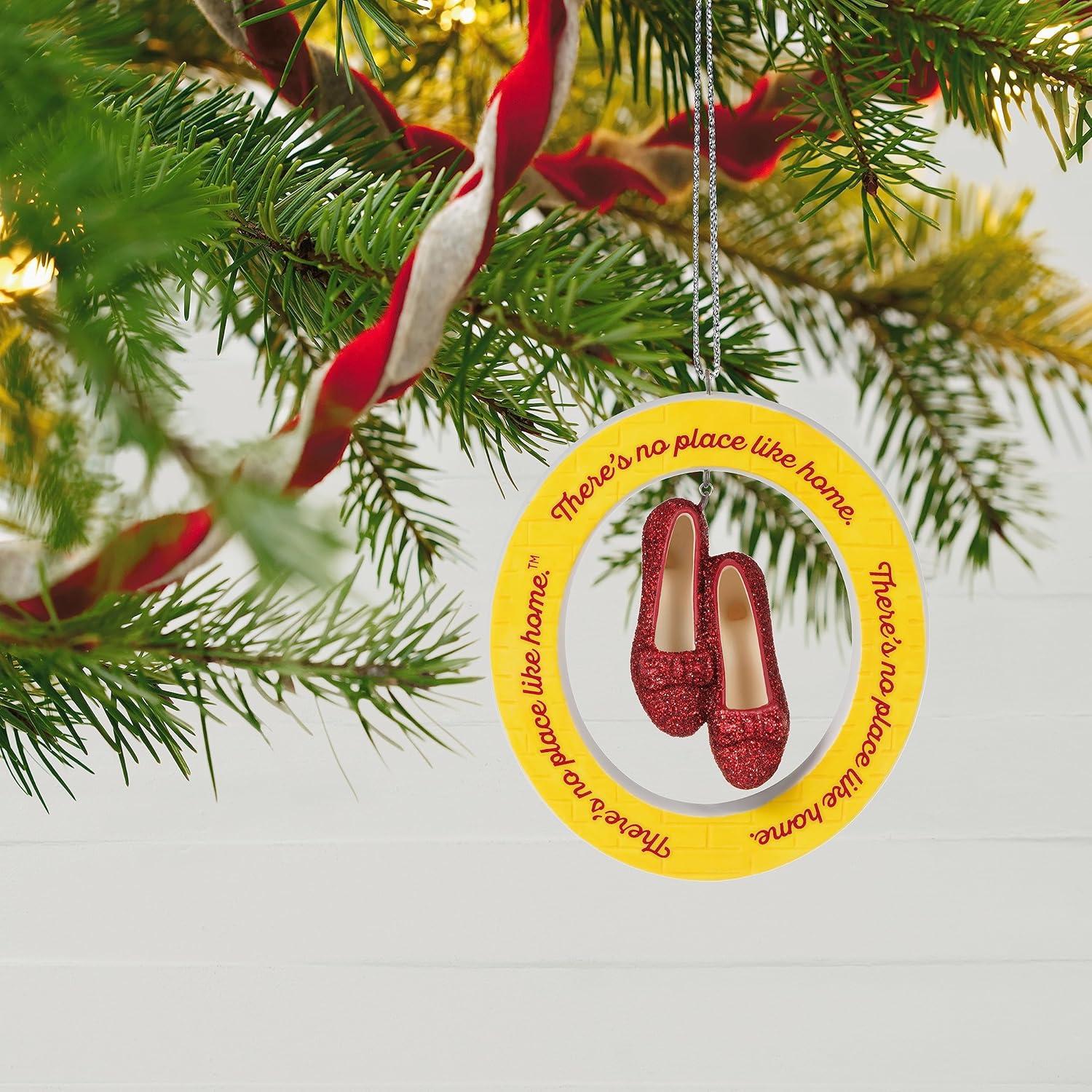image:imageHallmark Keepsake Christmas Ornament 2024 The Wizard of Oz The Great and Powerful Oz With Light and Sound Movie GiftsTheres No Place Like Home