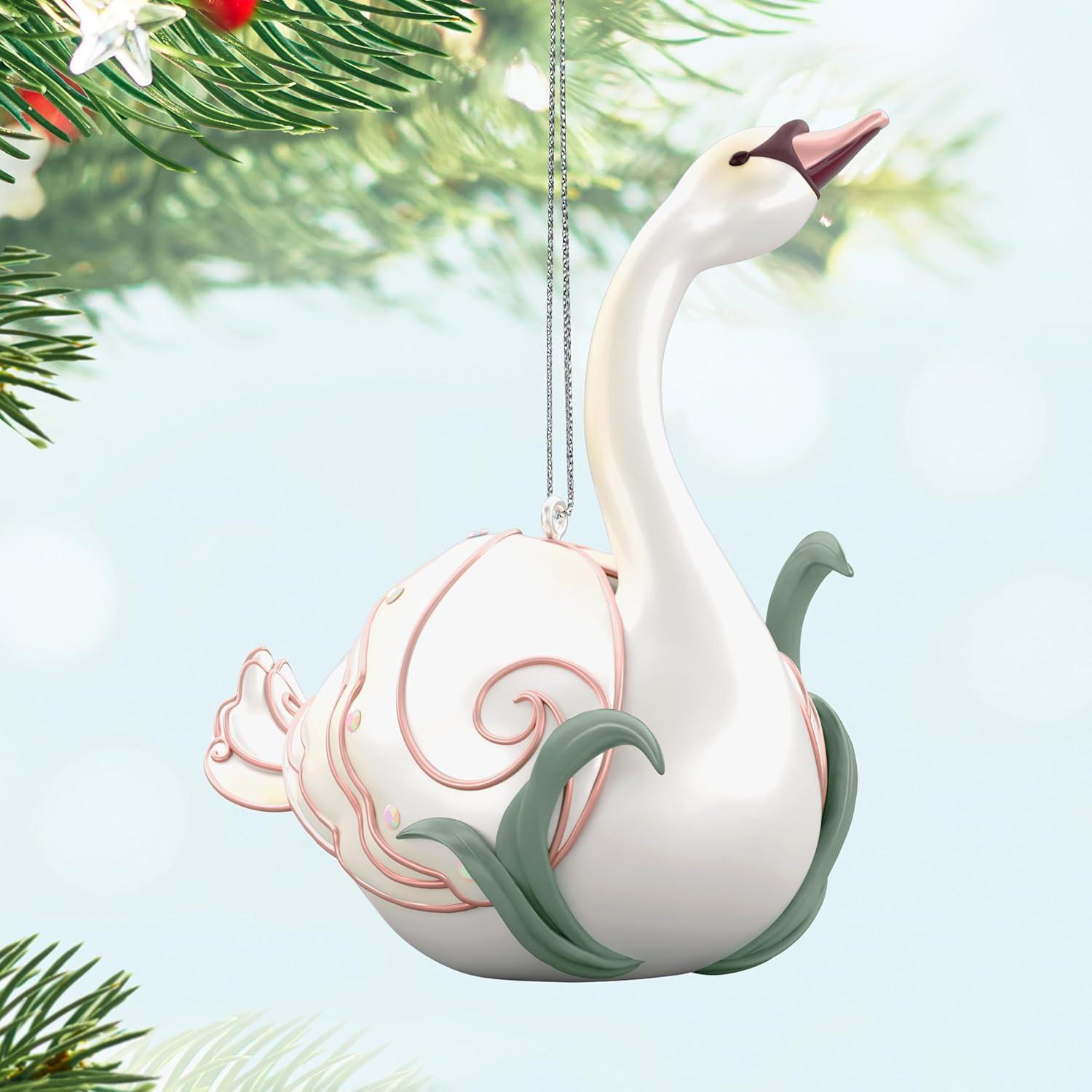 image:imageHallmark Keepsake Christmas Ornament 2025 Hooked on Santa Outdoors GiftsMute Swan