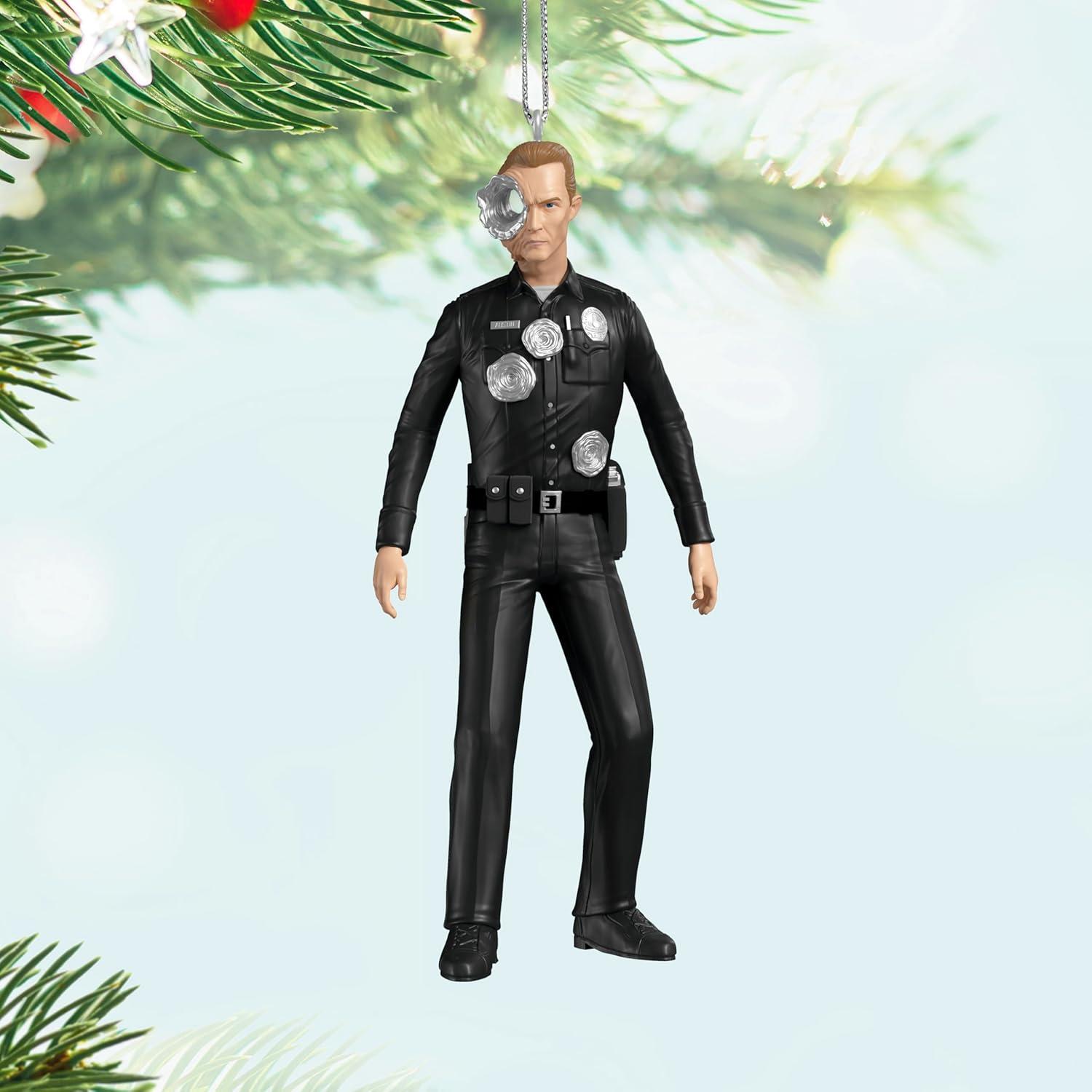 image:imageHallmark Keepsake Christmas Ornament 2025 Terminator 2 Judgment Day T1000 Movie GiftsTerminator 2