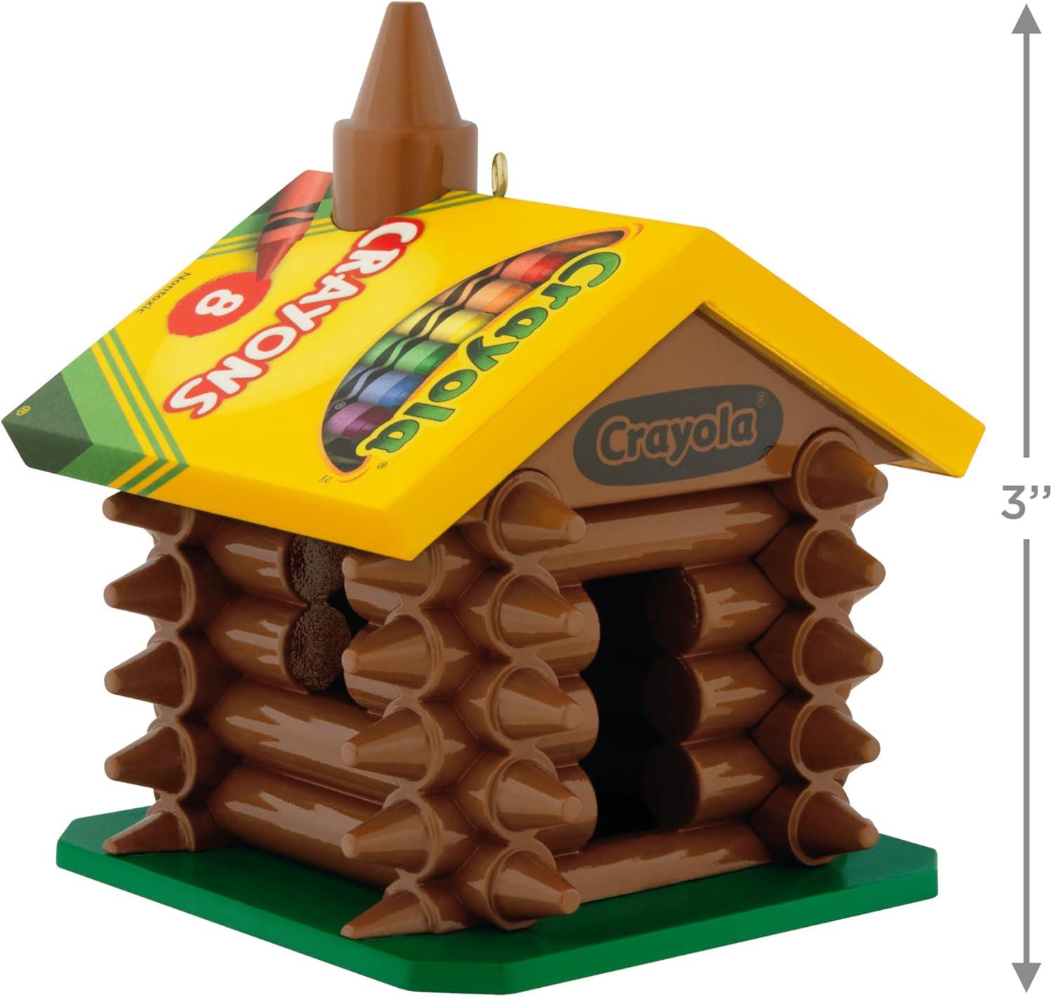 image:imageHallmark Keepsake Crayola Christmas Ornament Shamrock Fairy2025 Crayola Log Cabin