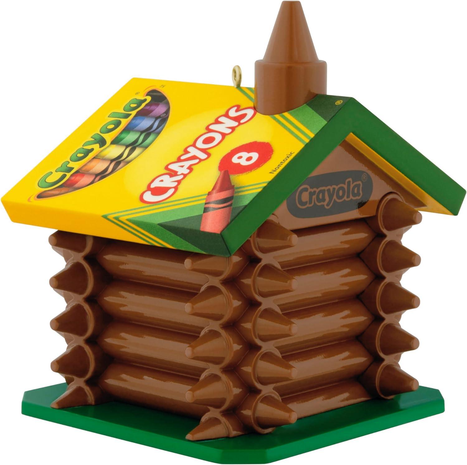 image:imageHallmark Keepsake Crayola Christmas Ornament Shamrock Fairy2025 Crayola Log Cabin