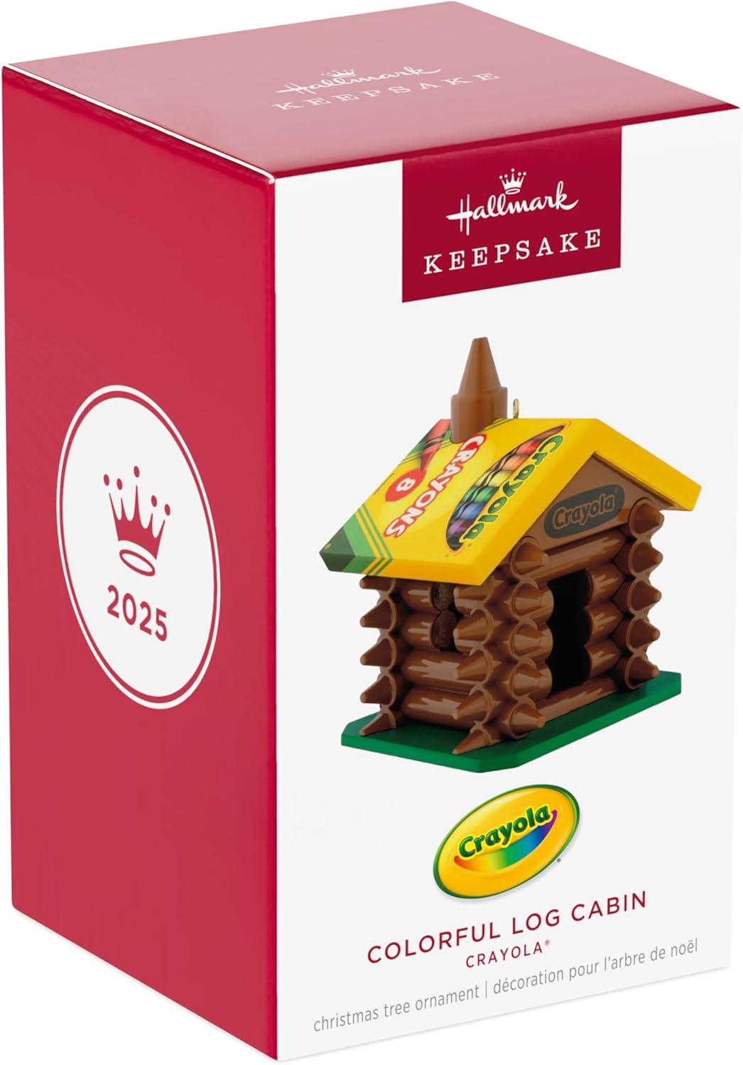 image:imageHallmark Keepsake Crayola Christmas Ornament Shamrock Fairy2025 Crayola Log Cabin