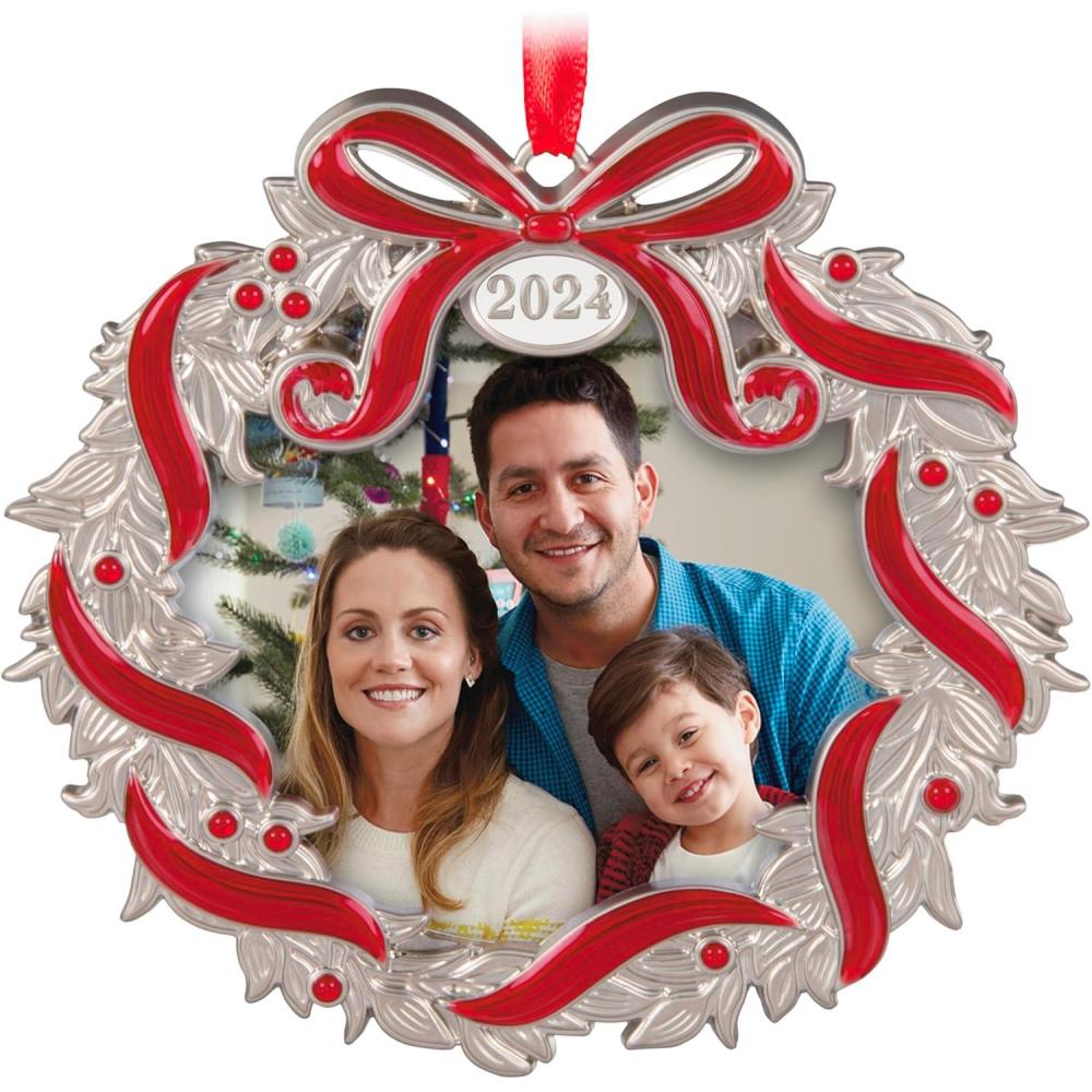 image:imageHallmark Keepsake Christmas Family Ornament 2025 A Joy to Behold 2025 Photo Frame Metal2024 Our Family Christmas