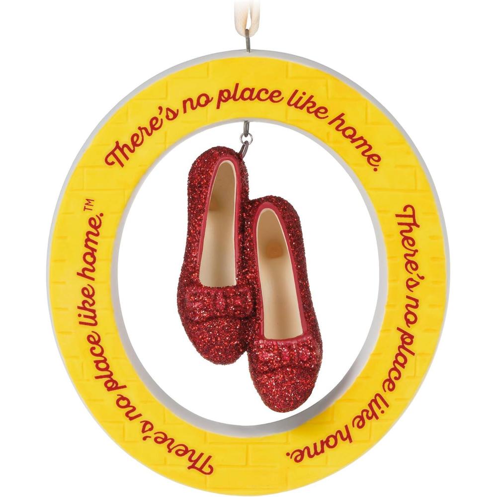 image:imageHallmark Keepsake Christmas Ornament 2024 The Wizard of Oz The Great and Powerful Oz With Light and Sound Movie GiftsTheres No Place Like Home