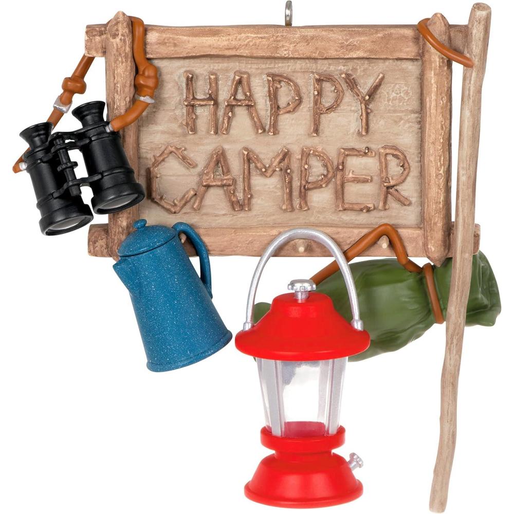 image:imageHallmark Keepsake Christmas Ornament 2025 Hooked on Santa Outdoors GiftsHappy Camper 2023