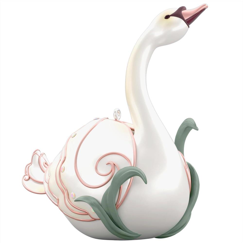 image:imageHallmark Keepsake Christmas Ornament 2025 Hooked on Santa Outdoors GiftsMute Swan