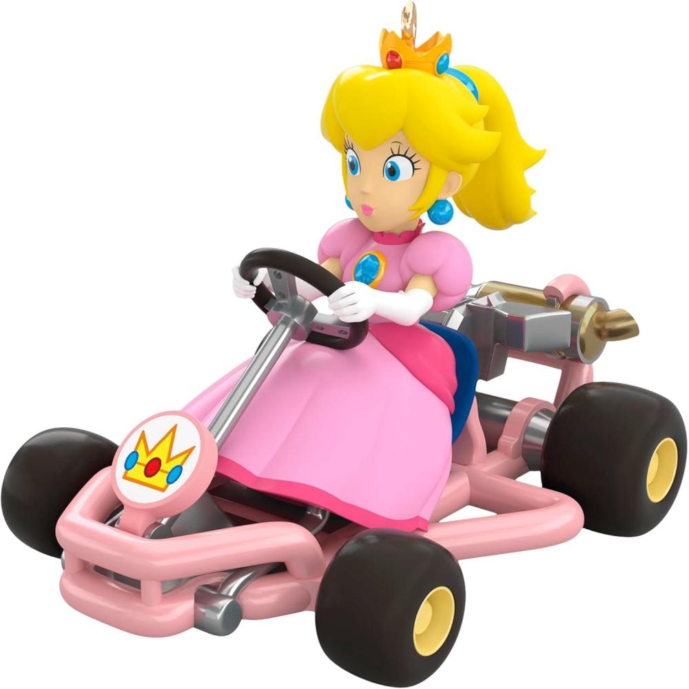 image:imageHallmark Keepsake Christmas Ornament 2025 Nintendo Mario Kart Princess Peach Gifts for GamersPrincess Peach