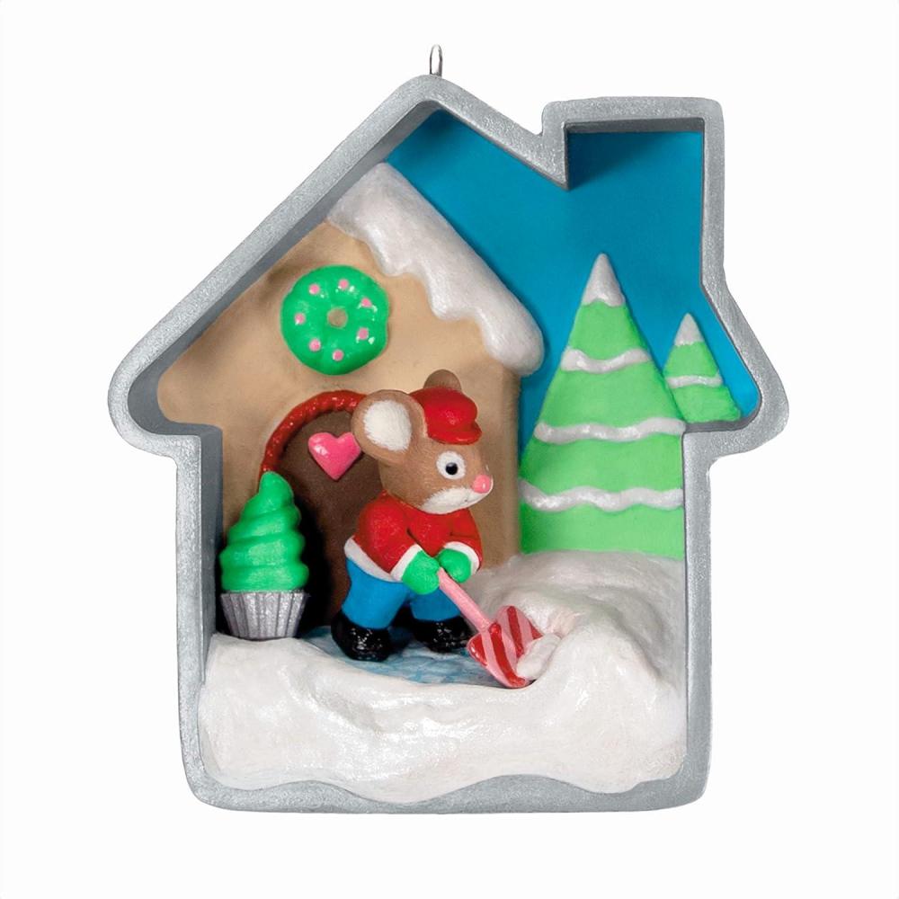 image:imageHallmark Keepsake Christmas Ornaments 2025 Welcome to Elfville Candys Bakery Set of 2 Gifts for Christmas LoversCookie Cutter Christmas