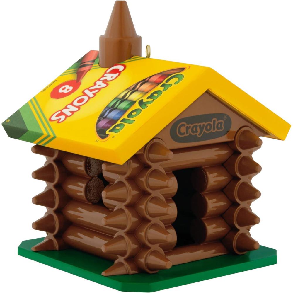 image:imageHallmark Keepsake Crayola Christmas Ornament Shamrock Fairy2025 Crayola Log Cabin