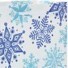 Hallmark 13″ Christmas Gift Bags – Snowflakes on Blue, Polar Bear, Snowy Woodland Scene (3 Large Blue Bags) for Holiday Parties, Winter Birthdays, Baby Showers(138)