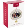 Hallmark Keepsake Christmas Family Ornament 2025, A Joy to Behold 2025 Photo Frame, Metal(2023 A Beautiful Year)
