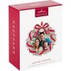 Hallmark Keepsake Christmas Family Ornament 2025, A Joy to Behold 2025 Photo Frame, Metal(2024 Our Family Christmas)