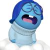 Hallmark Keepsake Christmas Ornament 2025, Disney/Pixar Inside Out 10th Anniversary Sadness, Gifts for Disney Fans(Inside Out)
