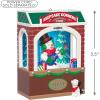 Hallmark Keepsake Christmas Ornament 2025, Rockin’ Window Shopping 2025 Musical with Light and Motion, Snowman Collectors Gifts(Rockin’ Window Shopping)