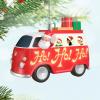 Hallmark Keepsake Christmas Ornaments 2025, Welcome to Elfville Candy’s Bakery, Set of 2, Gifts for Christmas Lovers(Here Comes Santa Claus)
