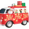 Hallmark Keepsake Christmas Ornaments 2025, Welcome to Elfville Candy’s Bakery, Set of 2, Gifts for Christmas Lovers(Here Comes Santa Claus)