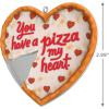 Hallmark Keepsake Christmas Ornaments 2025, Welcome to Elfville Candy’s Bakery, Set of 2, Gifts for Christmas Lovers(Pizza My Heart)
