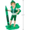 Hallmark Keepsake Crayola Christmas Ornament (Shamrock Fairy)(2024 Crayola Fairy)