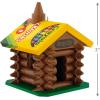 Hallmark Keepsake Crayola Christmas Ornament (Shamrock Fairy)(2025 Crayola Log Cabin)