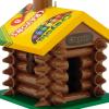 Hallmark Keepsake Crayola Christmas Ornament (Shamrock Fairy)(2025 Crayola Log Cabin)