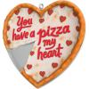 Hallmark Keepsake Christmas Ornaments 2025, Welcome to Elfville Candy’s Bakery, Set of 2, Gifts for Christmas Lovers(Pizza My Heart)