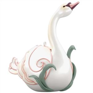 Hallmark Keepsake Christmas Ornament 2025, Hooked on Santa, Outdoors Gifts(Mute Swan)