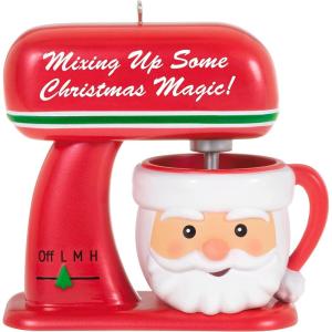 Hallmark Keepsake Christmas Ornaments 2025, Welcome to Elfville Candy’s Bakery, Set of 2, Gifts for Christmas Lovers(Magical Mixer)