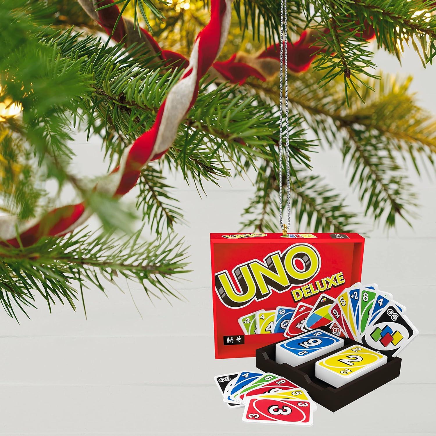 image:imageHallmark Keepsake Christmas Ornament Hot Wheels Monster Trucks HW 5Alarm Gifts for KidsMattel UNO Family Game Night