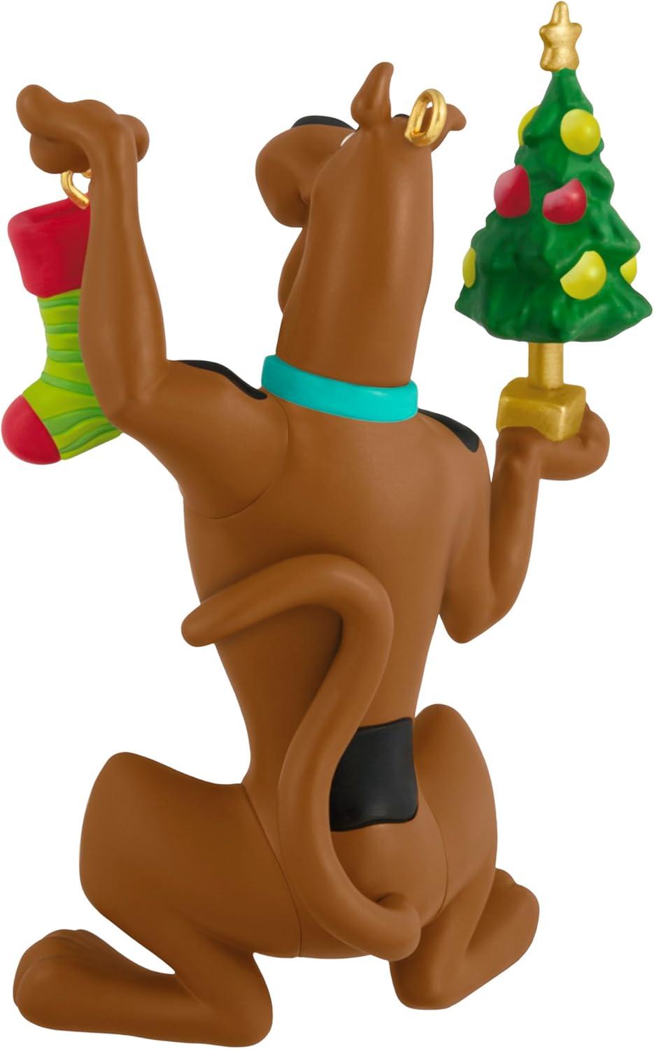 image:imageHallmark Keepsake Christmas Ornament ScoobyDoo Festive Scooby Cartoon GiftsScoobyDoo Decorating Dog