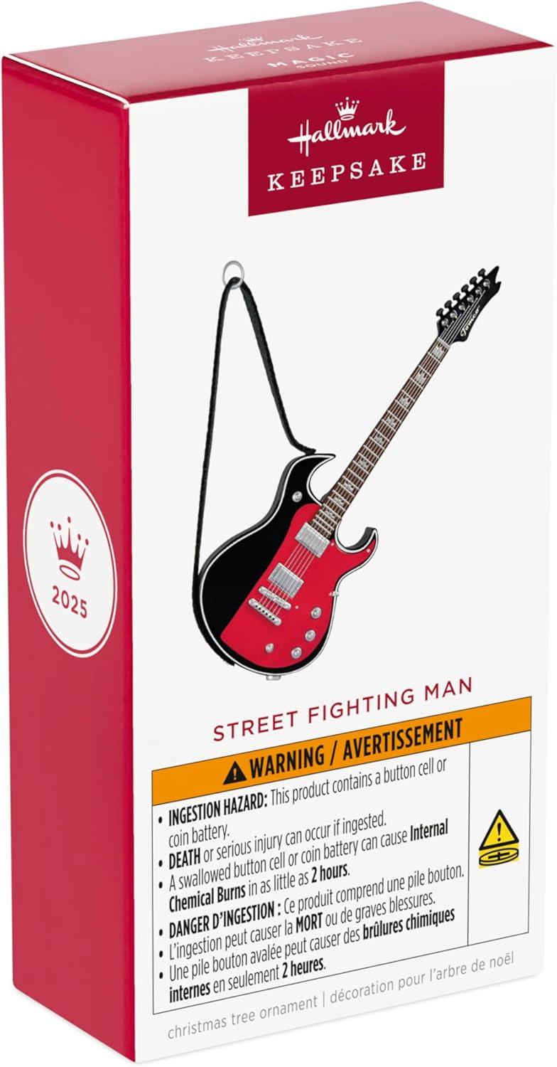 image:imageHallmark Keepsake Christmas Ornament Street Fighting Man Guitar Musical Music GiftsStreet Fighting Guitar