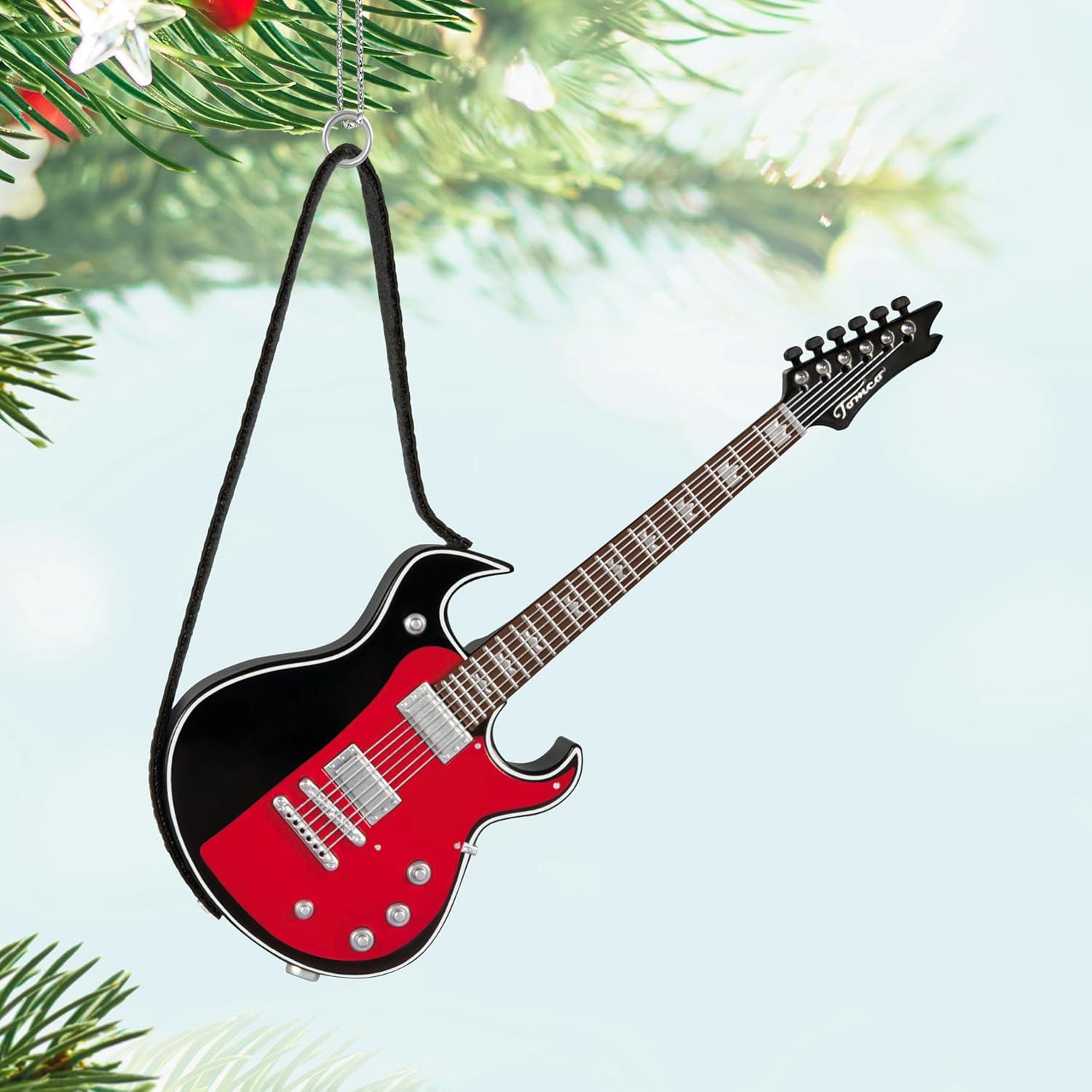 image:imageHallmark Keepsake Christmas Ornament Street Fighting Man Guitar Musical Music GiftsStreet Fighting Guitar