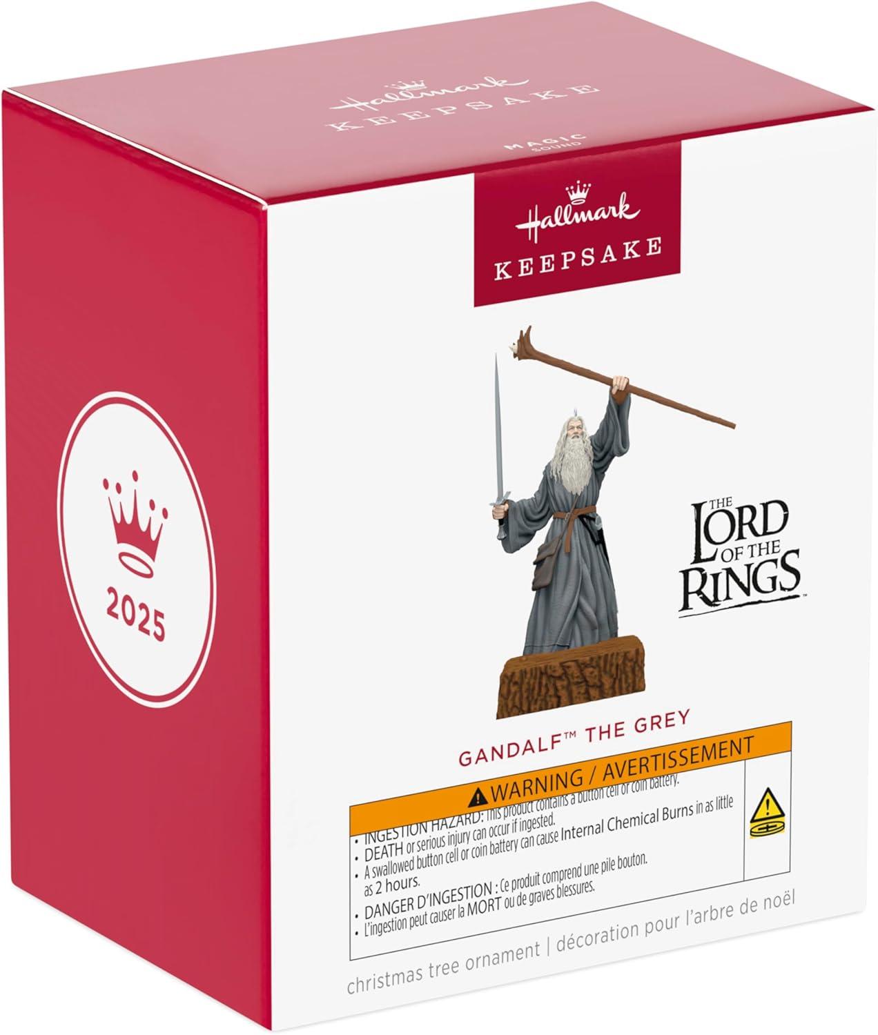 image:imageHallmark Keepsake Christmas Ornament The Lord of the Rings Gandalf the Grey with Sound Movie GiftsThe Lord of the Rings