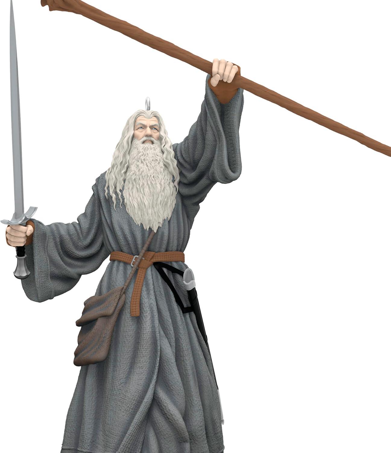 image:imageHallmark Keepsake Christmas Ornament The Lord of the Rings Gandalf the Grey with Sound Movie GiftsThe Lord of the Rings