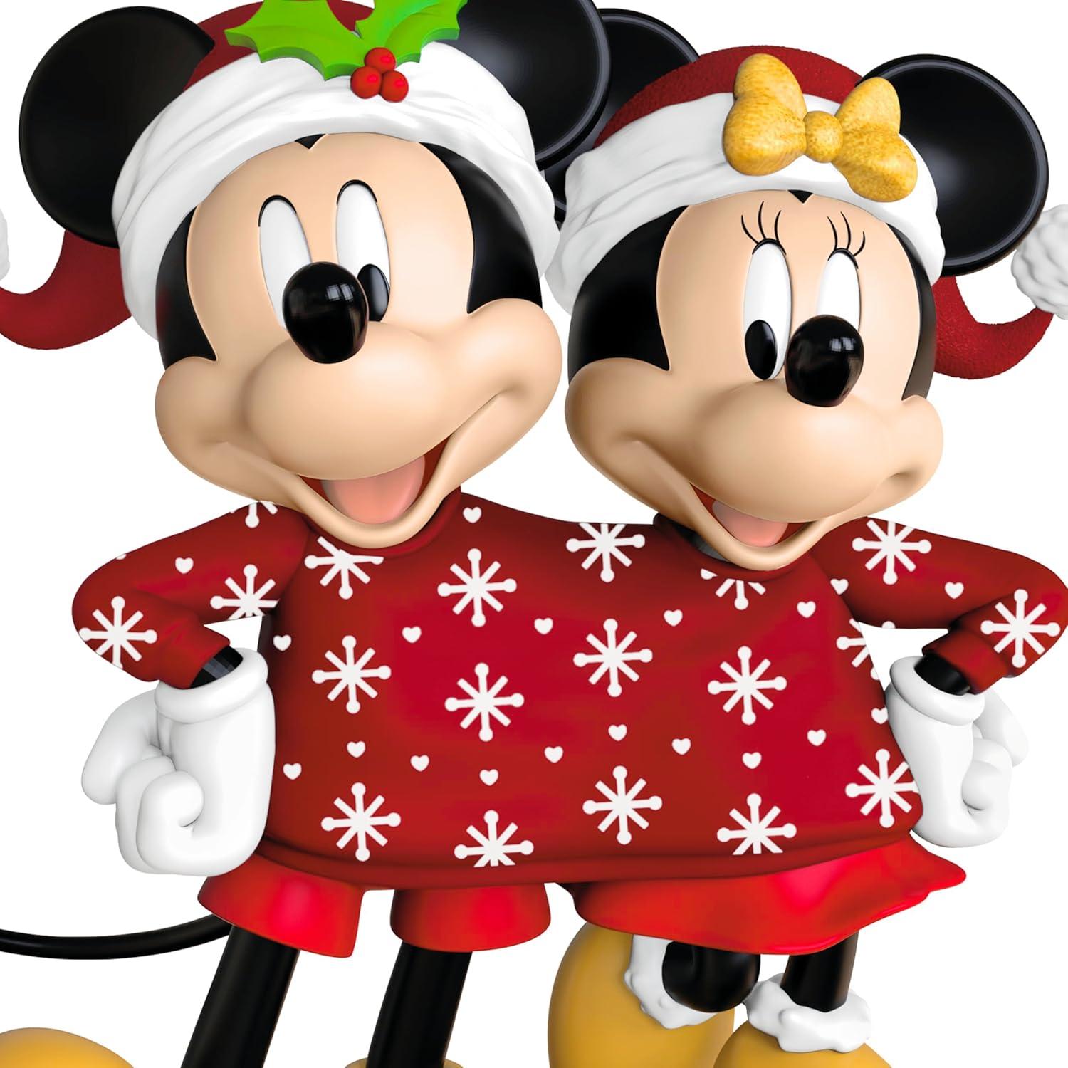 image:imageHallmark Keepsake Disney Christmas Ornament Mickey and Minnie SweaterSharing Sweethearts Gifts for Disney FansMickey and Minnie SweaterSharing