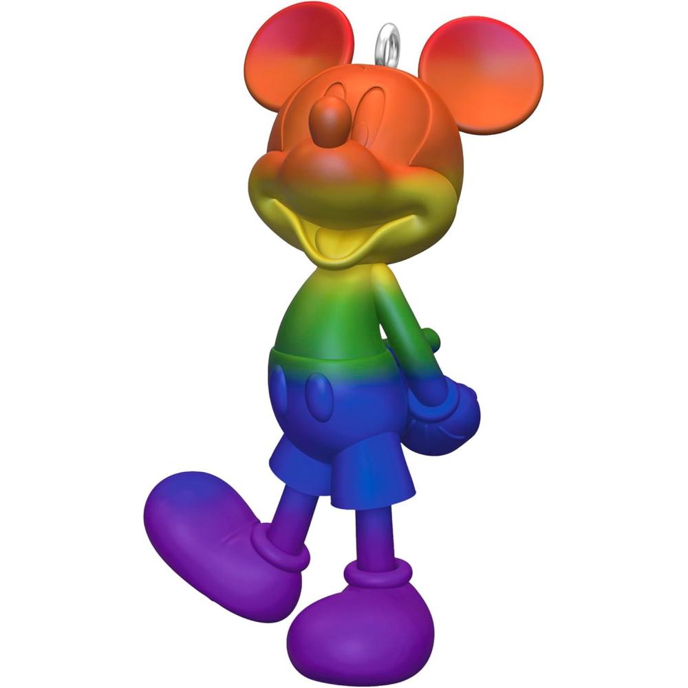 image:imageHallmark Keepsake Christmas Ornament 2024 Disney Mickey Mouse Rainbow Mickey Gifts for Disney FansRainbow Mickey