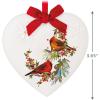 Hallmark Keepsake Christmas Ornament 2024, Christmas Cardinals, Porcelain, Gifts for Nature Lovers(Christmas Cardinals)