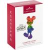 Hallmark Keepsake Christmas Ornament 2024, Disney Mickey Mouse Rainbow Mickey, Gifts for Disney Fans(Rainbow Mickey)