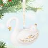 Hallmark Keepsake Christmas Ornament 2025, Grandbaby’s First Christmas Swan 2025, Porcelain(2025 Grandbaby’s First Christmas)