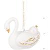 Hallmark Keepsake Christmas Ornament 2025, Grandbaby’s First Christmas Swan 2025, Porcelain(2025 Grandbaby’s First Christmas)